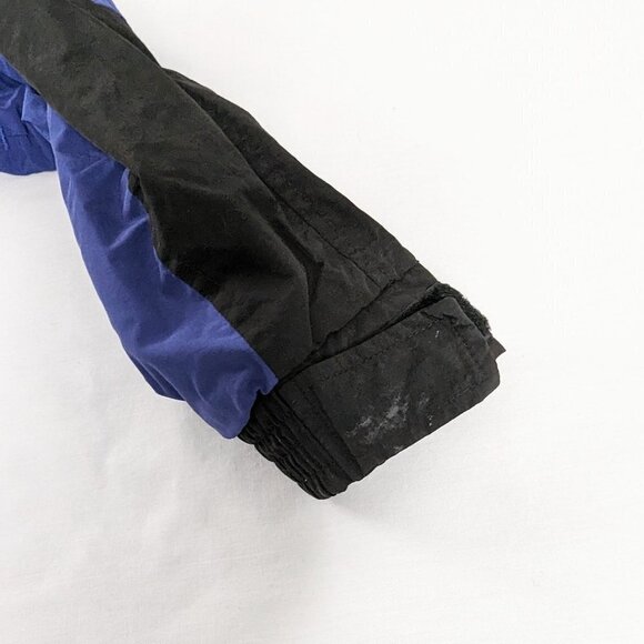 VTG L.L. Bean Pullover Blue Purple Black Anorak Unisex Jacket Outdoor Gorp - Picture 8 of 10